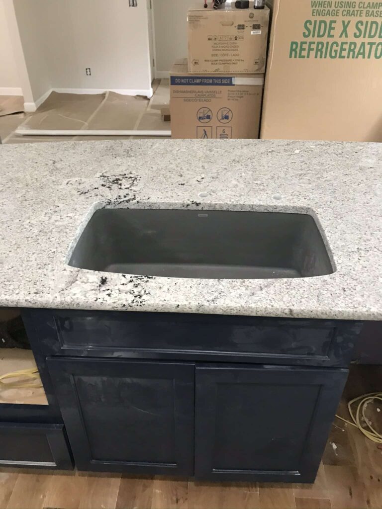 Andino White Granite Kitchen Giallo Ornamental Granite Vanities Kirkwood, MO 63122